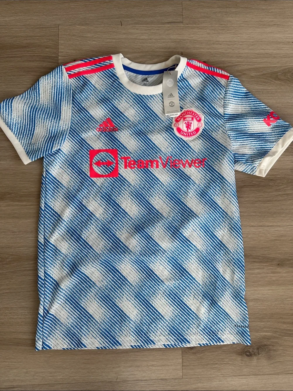 adidas Manchester United away jersey for men 2021-2022 GM4621